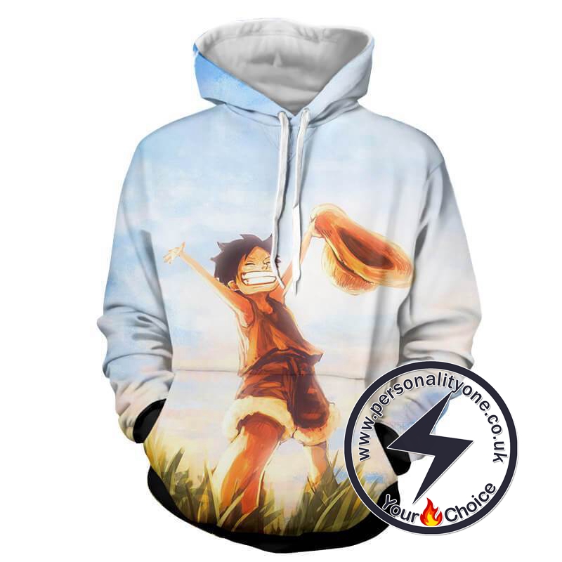 One Piece - Kid Luffy Perfect 3D - Hoodies